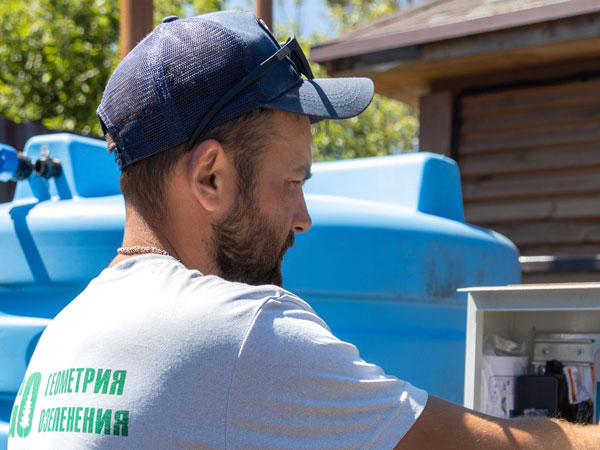 Программирование и настройка пульта управления поливом